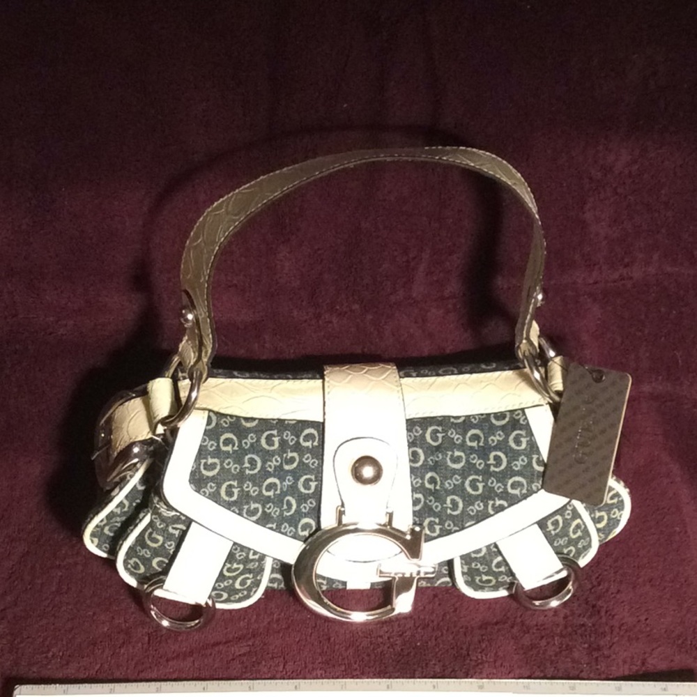 Guess denim handbag